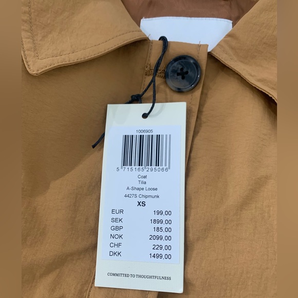 NEW MASAI TÍLIA COAT A SHAPE LOOSE MULTIPLE SIZES - Picture 10 of 12